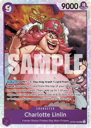 (OP08-069) Charlotte Linlin - Two Legends Foil