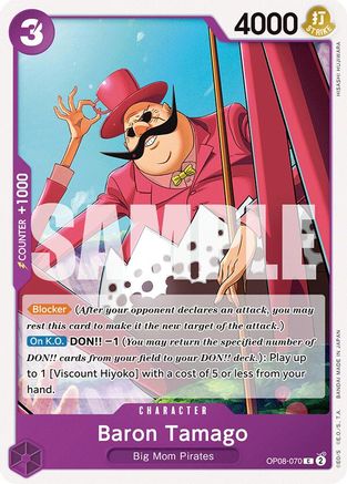 (OP08-070) Baron Tamago - Two Legends Normal