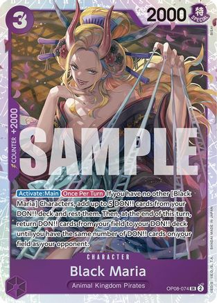 (OP08-074) Black Maria - Two Legends Foil