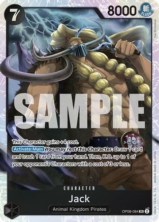 (OP08-084) Jack - Two Legends Foil