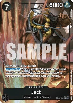 (OP08-084) Jack (Parallel) - Two Legends Foil