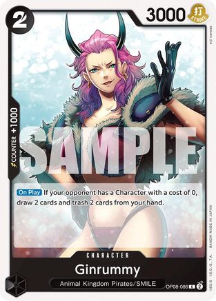 (OP08-086) Ginrummy - Two Legends Normal