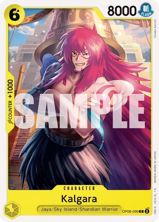 (OP08-099) Kalgara (099) - Two Legends Normal
