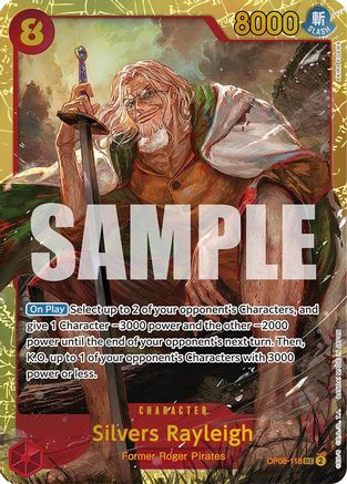 (OP08-118) Silvers Rayleigh - Two Legends Foil