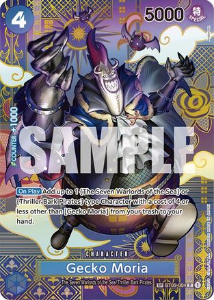 Gecko Moria (SP) (ST03-004) - Two Legends Foil