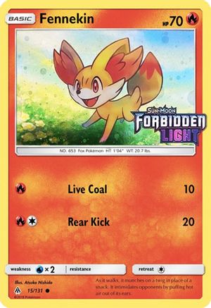 Fennekin (Toys R' Us Promo) (15/131) - SM Promos Holofoil - Promo