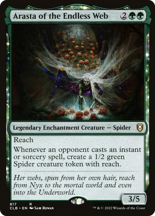Arasta of the Endless Web (CLB-817) - Commander Legends: Battle for Baldur's Gate