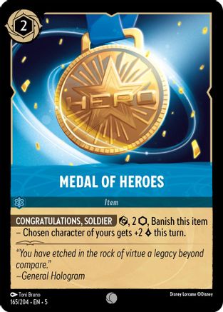 (165/204)  Medal of Heroes - Shimmering Skies  Normal