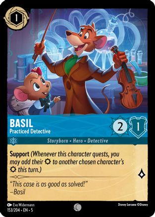 (153/204)  Basil - Practiced Detective - Shimmering Skies  Normal