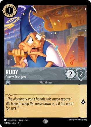 (174/204)  Rudy - Groove Disrupter - Shimmering Skies  Normal