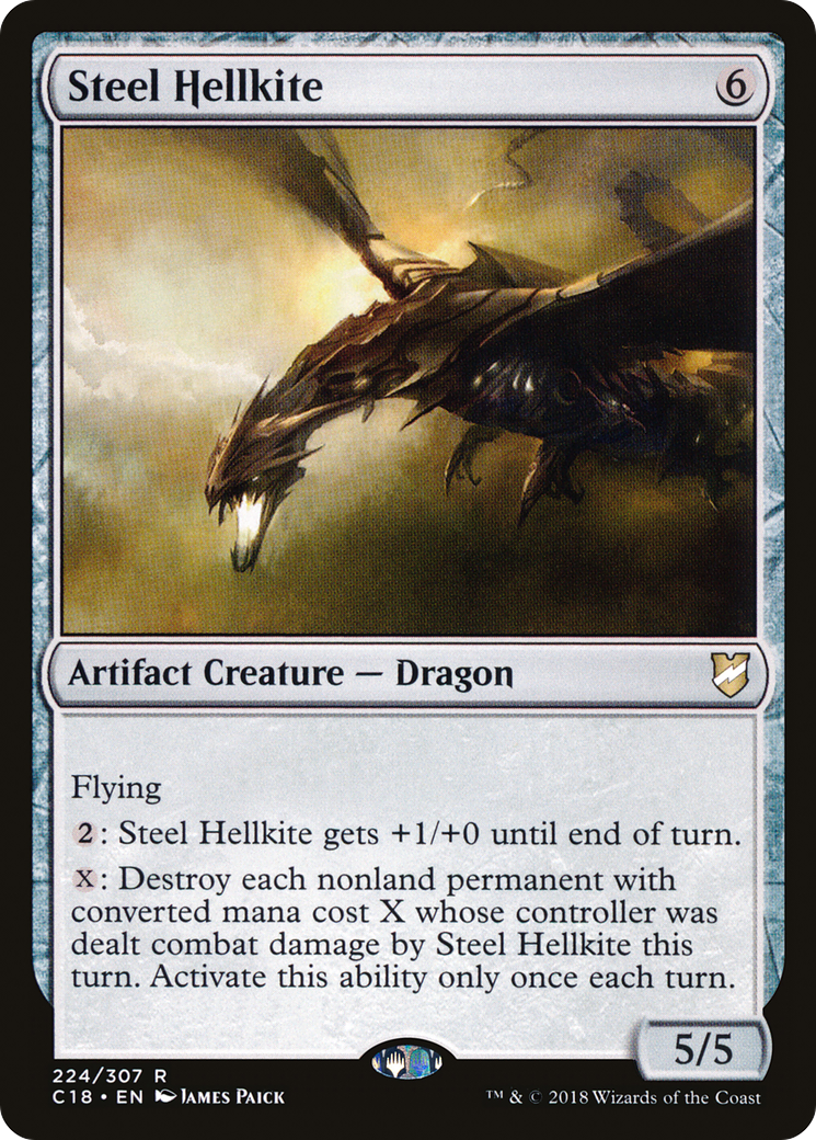 Steel Hellkite (C18-224) - Commander 2018