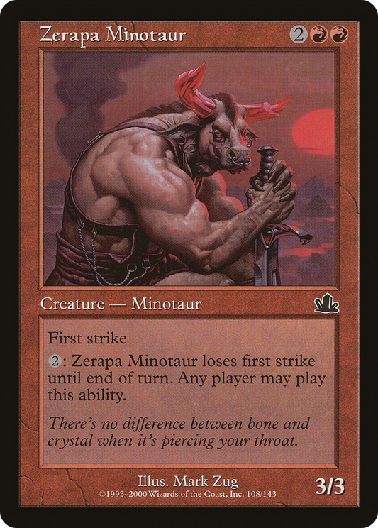 Zerapa Minotaur (PCY-108) - Prophecy Foil