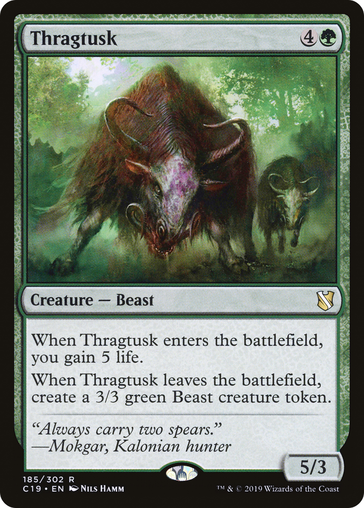 Thragtusk (C19-185) - Commander 2019