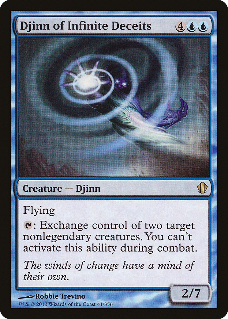 Djinn of Infinite Deceits (C13-041) - Commander 2013