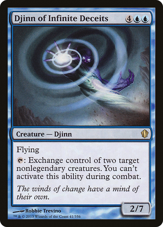 Djinn of Infinite Deceits (C13-041) - Commander 2013