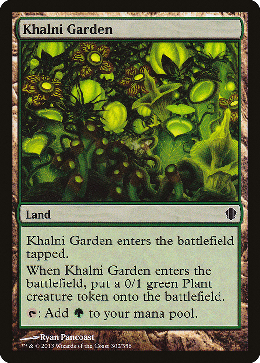 Khalni Garden (C13-302) - Commander 2013