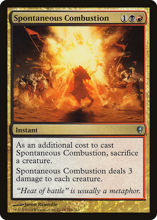 Spontaneous Combustion (CNS-194) - Conspiracy