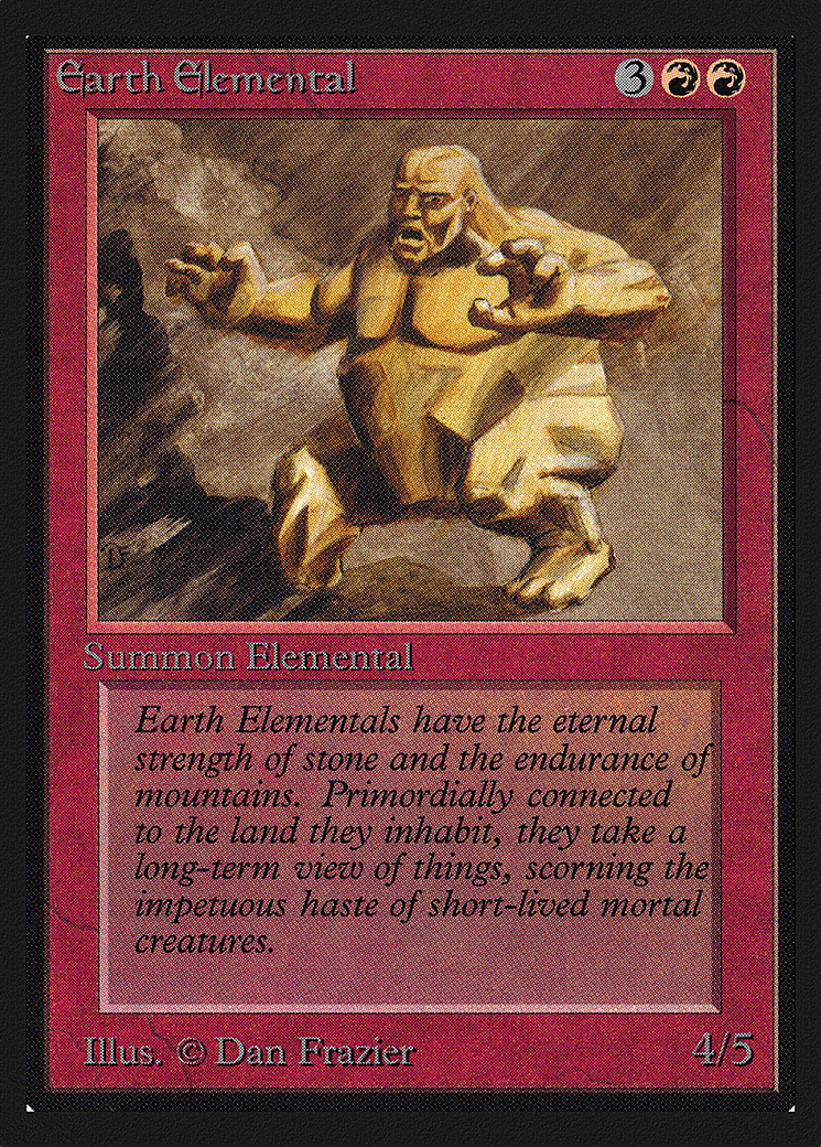 Earth Elemental (IED-145) - Intl. Collectors' Edition