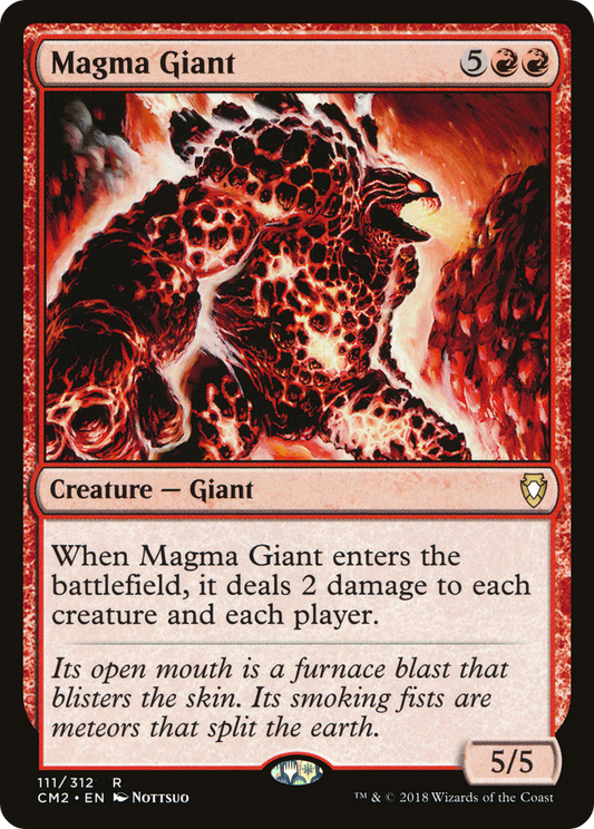 Magma Giant (CM2-111) - Commander Anthology Volume II