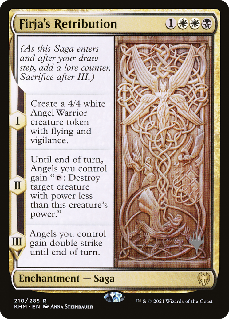 Firja's Retribution (PPKHM-210P) - Kaldheim Promos (Promo Pack)