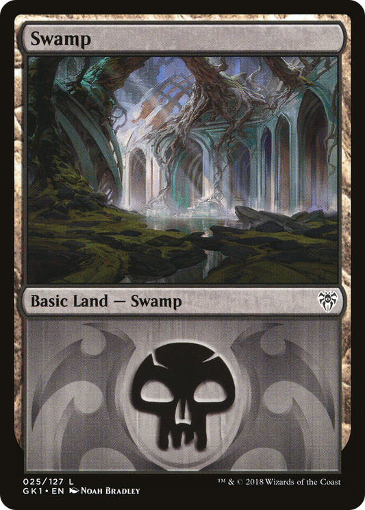 Swamp (GK1-025) - GRN Guild Kit