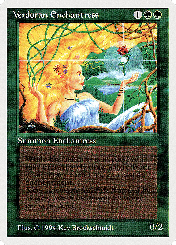 Verduran Enchantress (SUM-223) - Summer Magic / Edgar