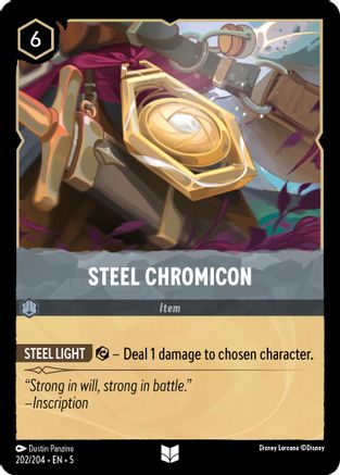 (202/204)  Steel Chromicon - Shimmering Skies  Normal
