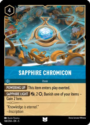 Sapphire Chromicon (168/204) - Shimmering Skies