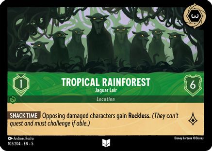 (102/204)  Tropical Rainforest - Jaguar Lair - Shimmering Skies  Normal