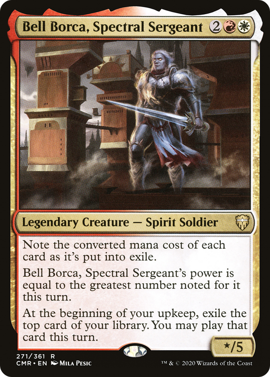 Bell Borca, Spectral Sergeant (CMR-271) - Commander Legends Foil