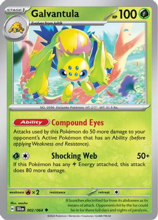Galvantula (2/064) - SV Shrouded Fable  - Uncommon
