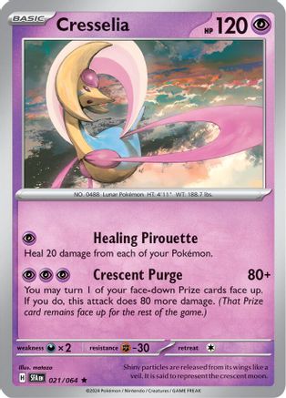 Cresselia 21 - SV Shrouded Fable Reverse Holofoil