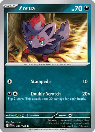 Zorua 31 - SV Shrouded Fable