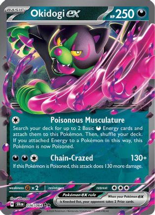 Okidogi ex (36/064) - SV Shrouded Fable Holofoil - Double Rare