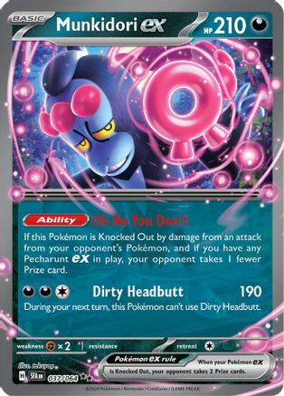 Munkidori ex (37/064) - SV Shrouded Fable Holofoil - Double Rare