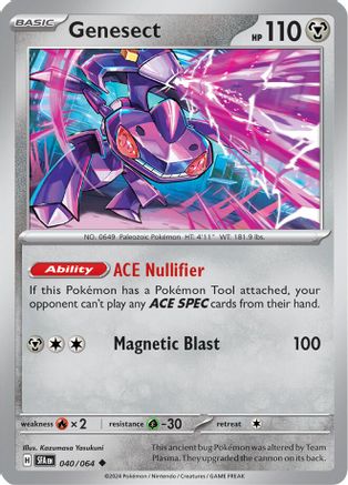Genesect (40/064) - SV Shrouded Fable Reverse Holofoil - Uncommon