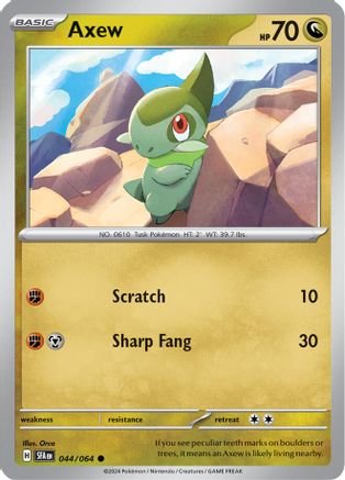 Axew (44/064) - SV Shrouded Fable  - Common