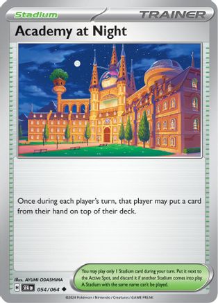 Academy at Night (54/064) - SV Shrouded Fable  - Uncommon
