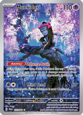Munkidori (72/064) - SV Shrouded Fable Holofoil - Illustration Rare