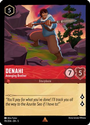 (115/204)  Denahi - Avenging Brother - Shimmering Skies  Normal