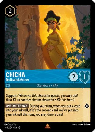 Chicha - Dedicated Mother (146/204) - Shimmering Skies Cold Foil