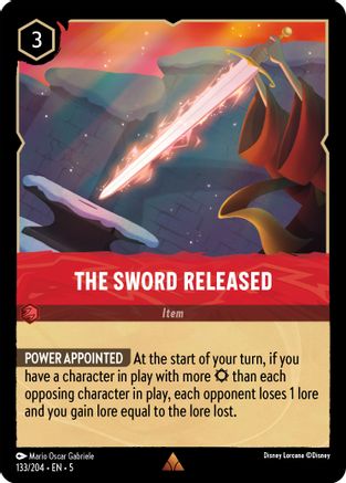 (133/204)  The Sword Released - Shimmering Skies  Normal