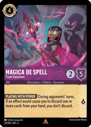 (053/204)  Magica De Spell - Cruel Sorceress - Shimmering Skies  Normal