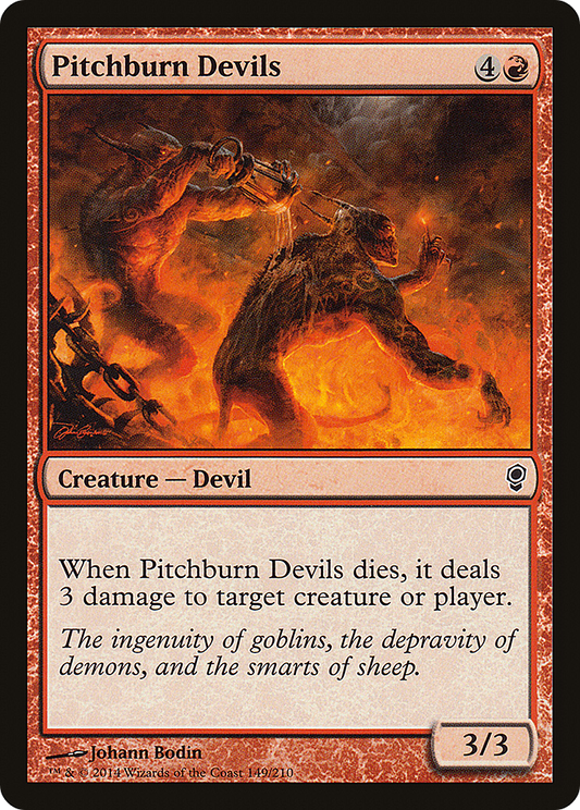 Pitchburn Devils (CNS-149) - Conspiracy Foil