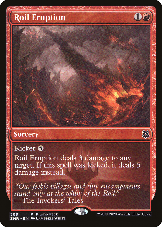 Roil Eruption (ZNR-389) - Zendikar Rising