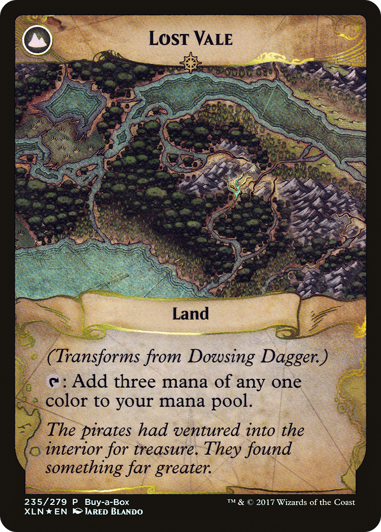 Dowsing Dagger // Lost Vale (PXTC-235) - XLN Treasure Chest: (compasslanddfc) Foil