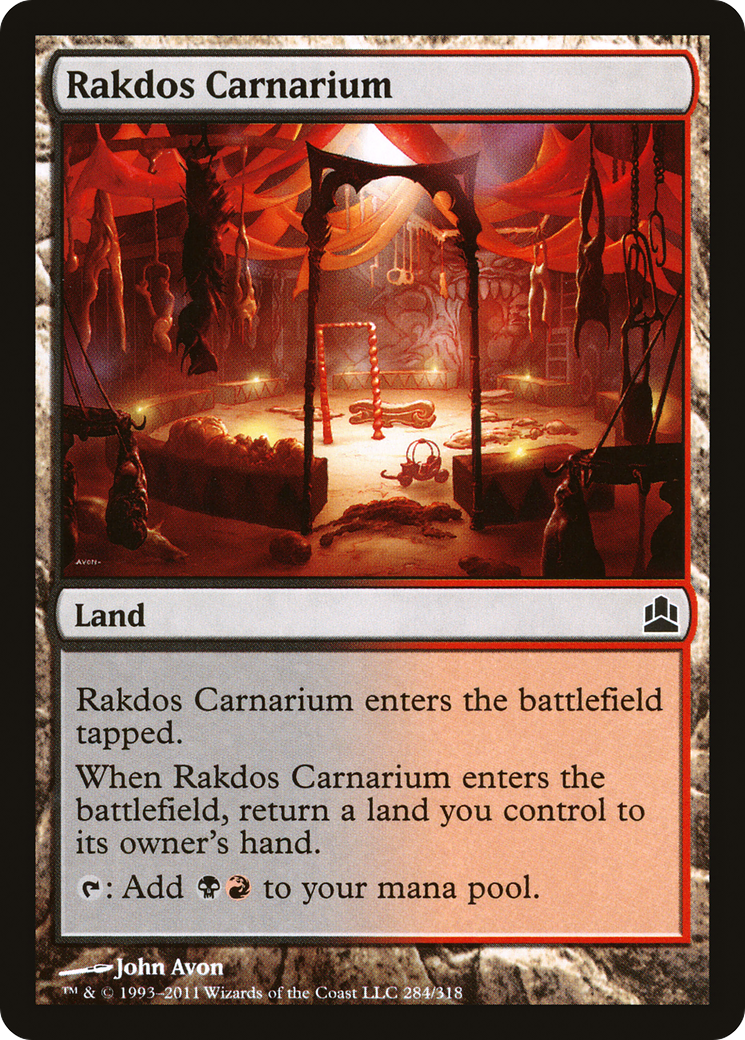 Rakdos Carnarium (CMD-284) - Commander 2011