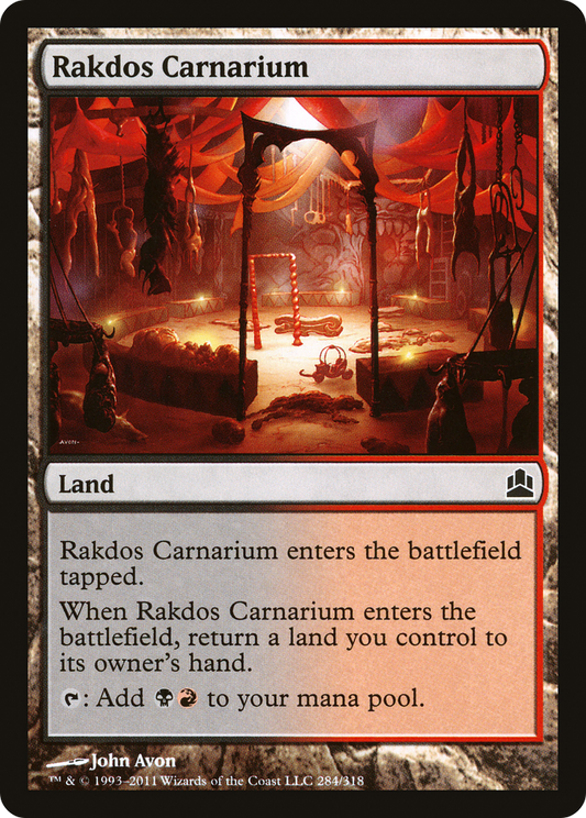 Rakdos Carnarium (CMD-284) - Commander 2011