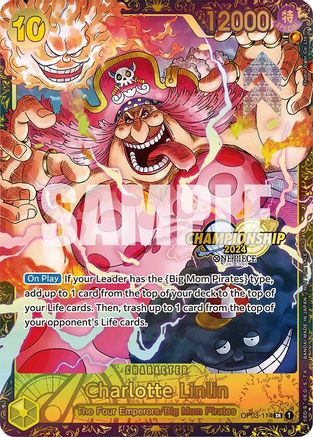 Charlotte Linlin (Championship 2024) (OP03-114) - One Piece Promotion Cards Foil