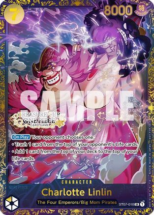 Charlotte Linlin (Treasure Cup) (ST07-010) - One Piece Promotion Cards Foil